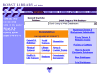 Go To the Library Database Section